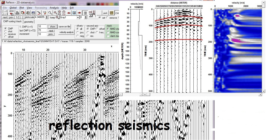 Reflexw数据处理软件,地震数据处理软件,探地雷达数据处理软件,超声波数据处理软件